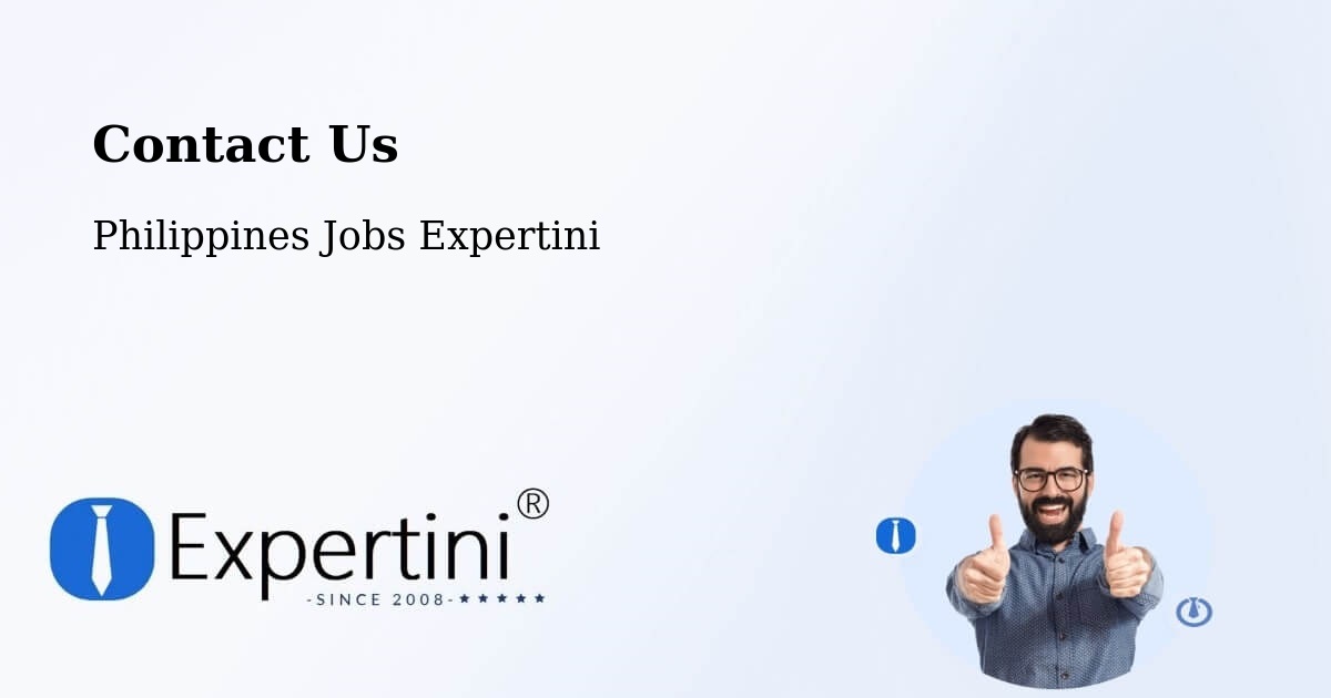 Contact Expertini – Magtaking - Philippines Jobs Expertini