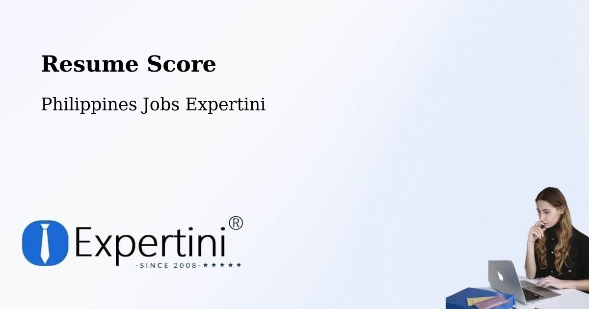 Resume Score & Job Description Match Tool – Magtaking - Philippines Jobs Expertini